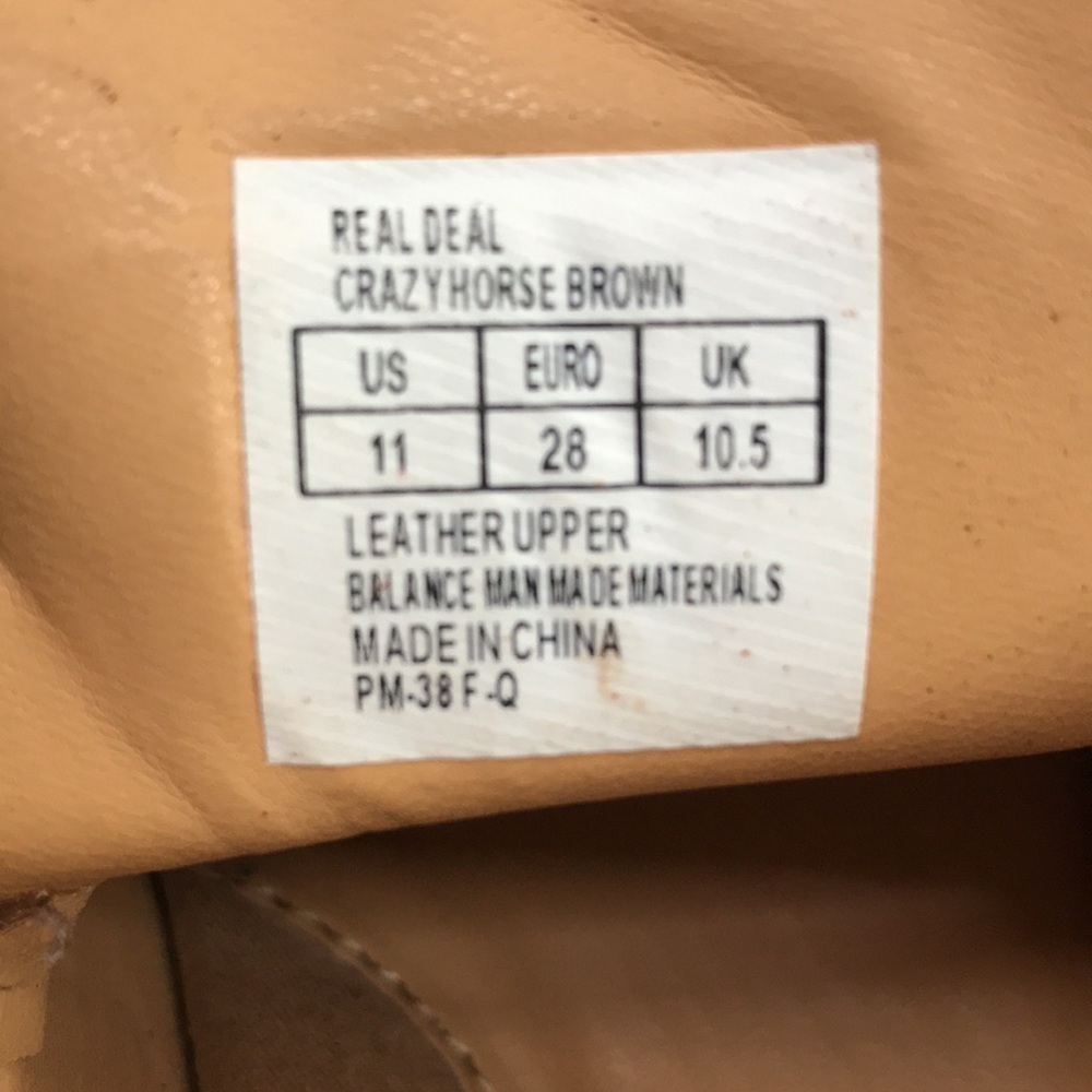 KENNETH COLE NEW YORK Real Deal Crazy Horse Brown Leather Chukka Boots—Boys 11 - Picture 5 of 14